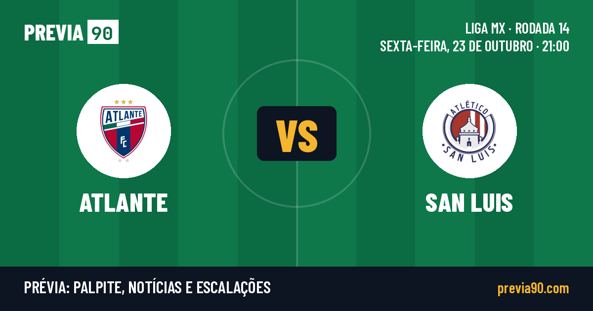 Atlante FC vs Atletico San Luis