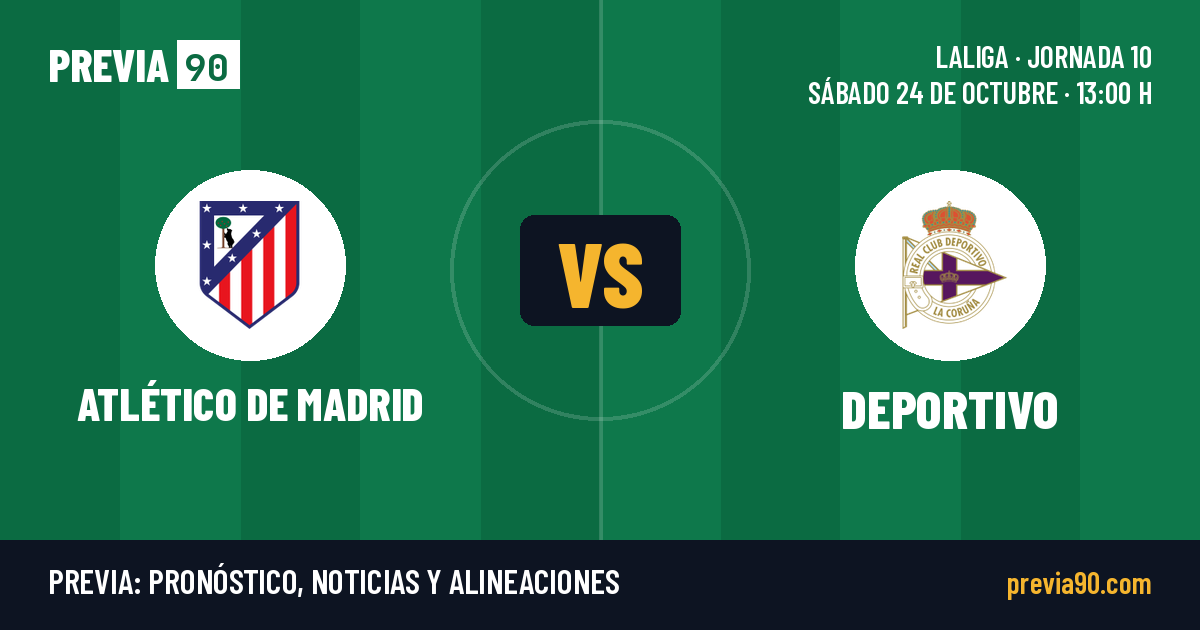 Atletico Madrid vs Deportivo La Coruna