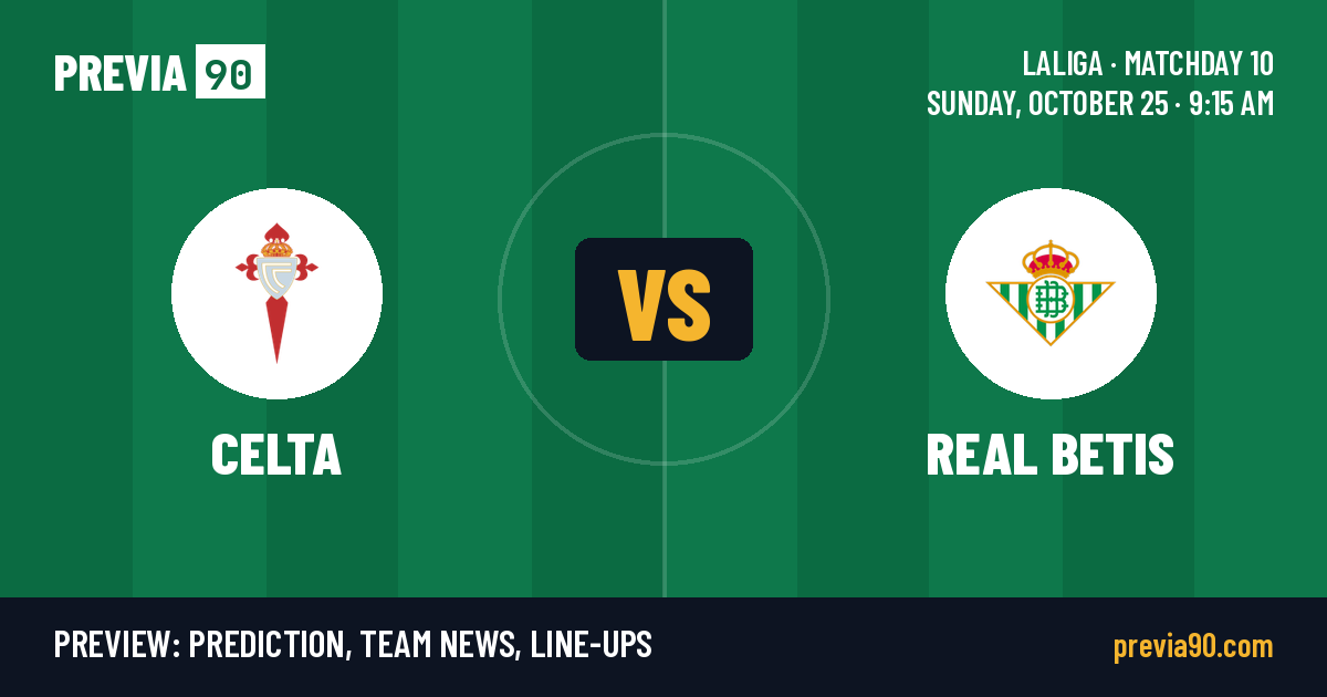 Celta Vigo vs Real Betis