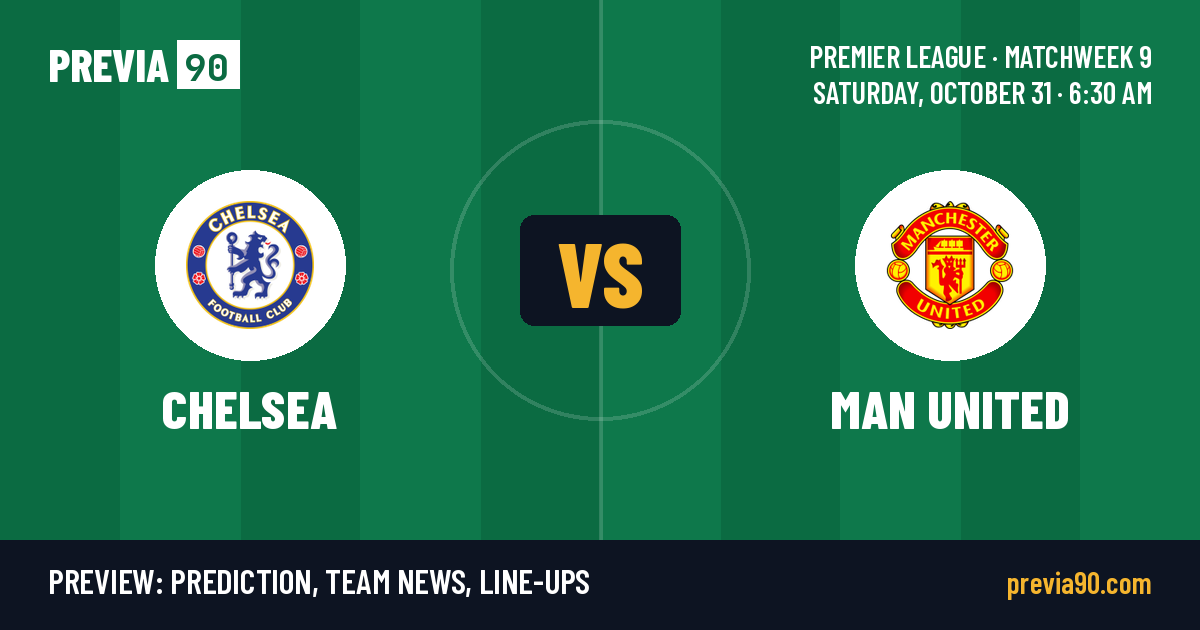Chelsea vs Manchester United
