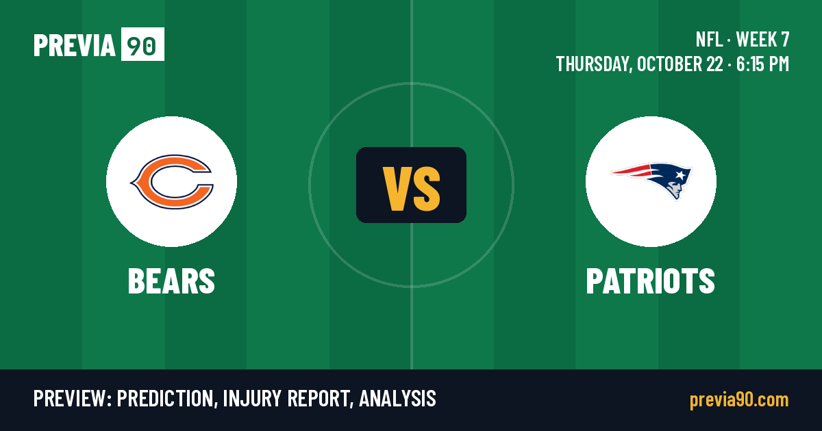 Chicago Bears vs New England Patriots