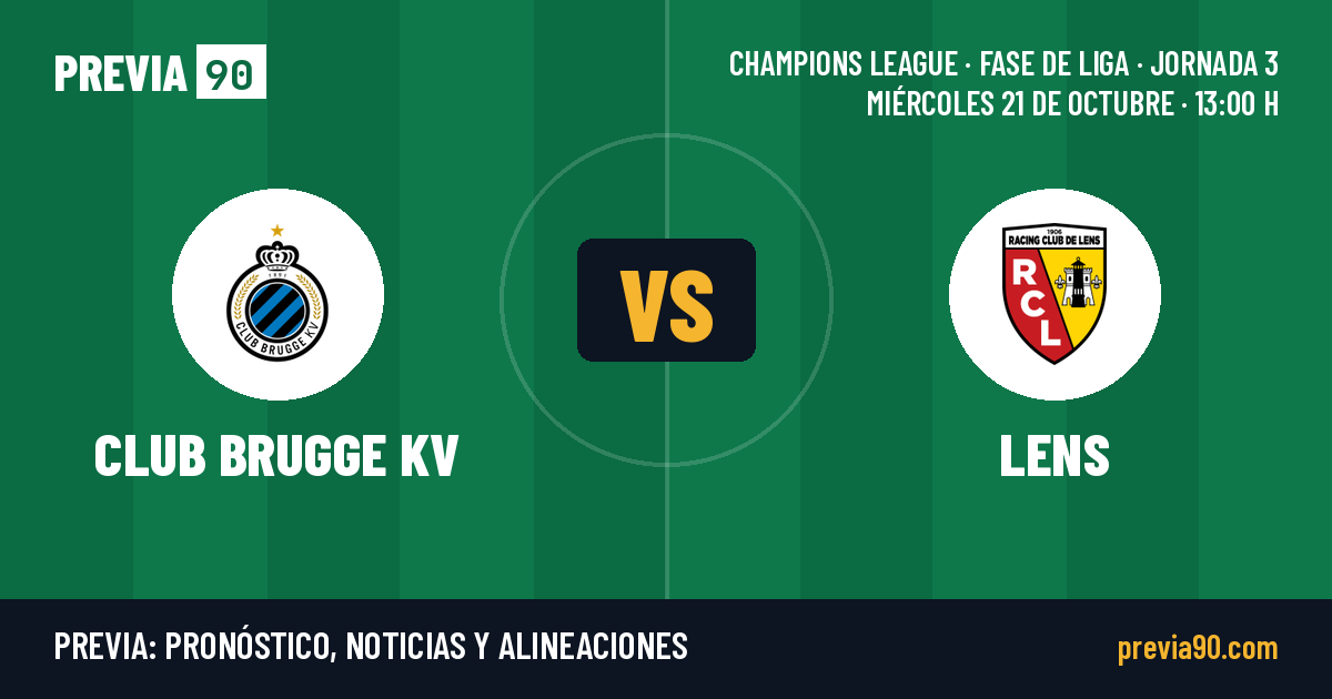 Club Brugge KV vs Lens