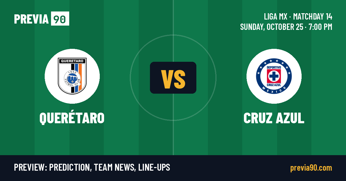 Club Queretaro vs Cruz Azul