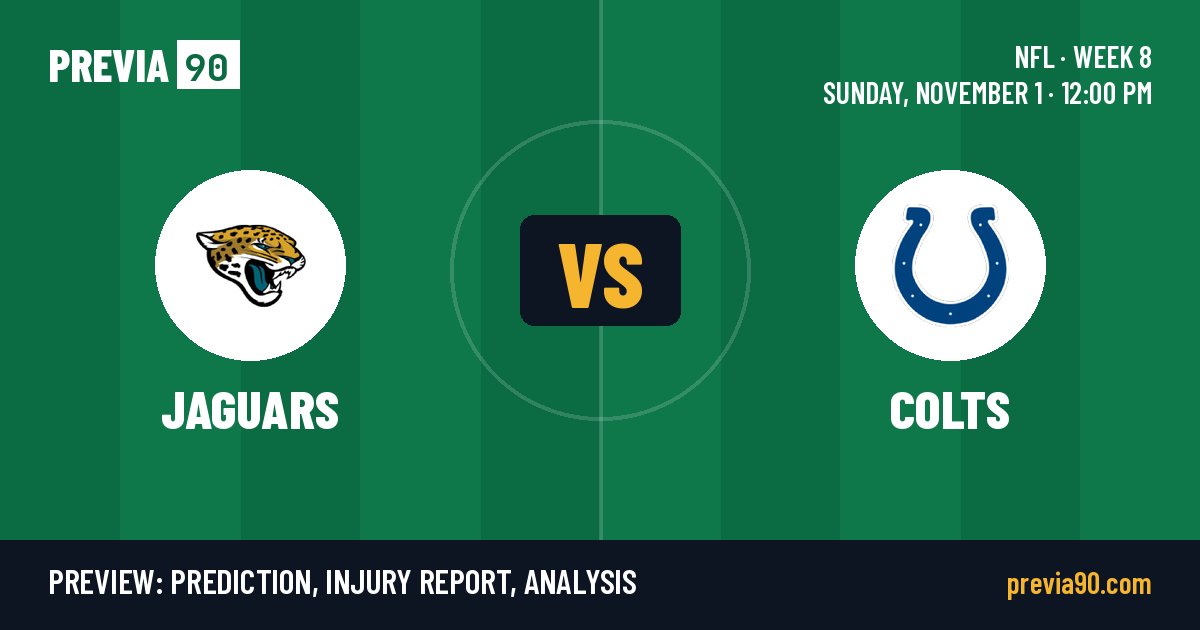 Jacksonville Jaguars vs Indianapolis Colts
