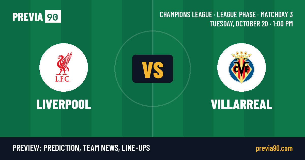 Liverpool vs Villarreal