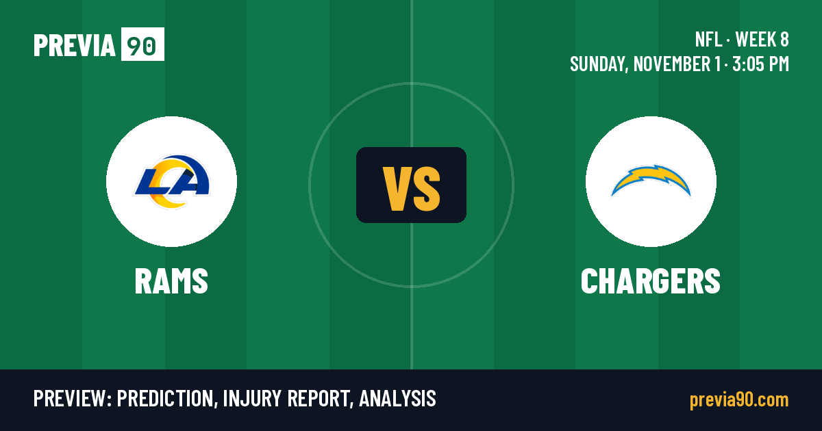 Los Angeles Rams vs Los Angeles Chargers