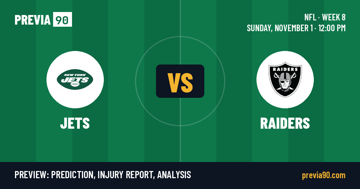 New York Jets vs Las Vegas Raiders