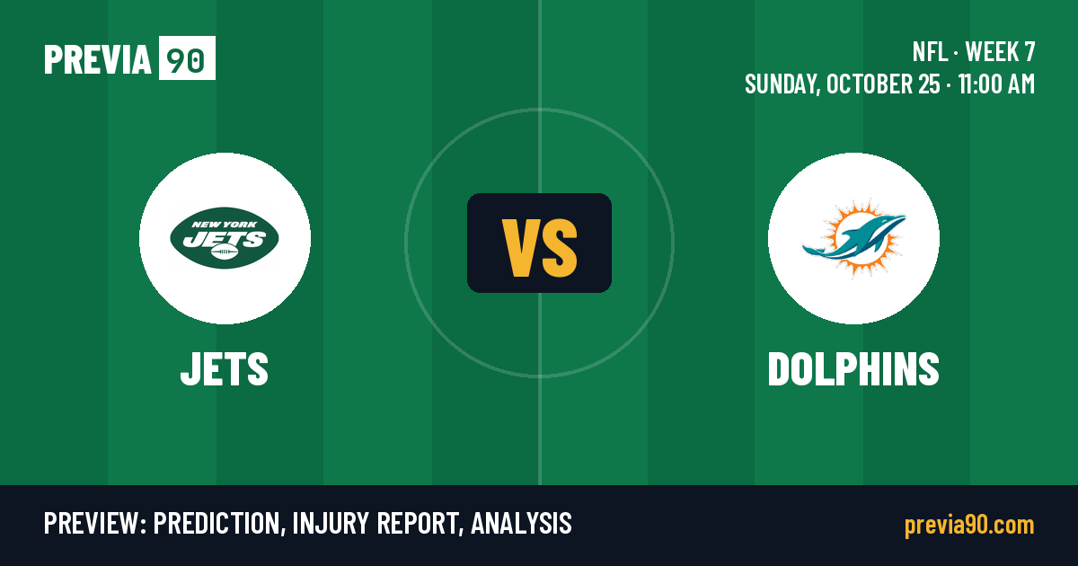 New York Jets vs Miami Dolphins